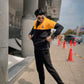 Men's Baylan Style Yellow & Black Track Suit