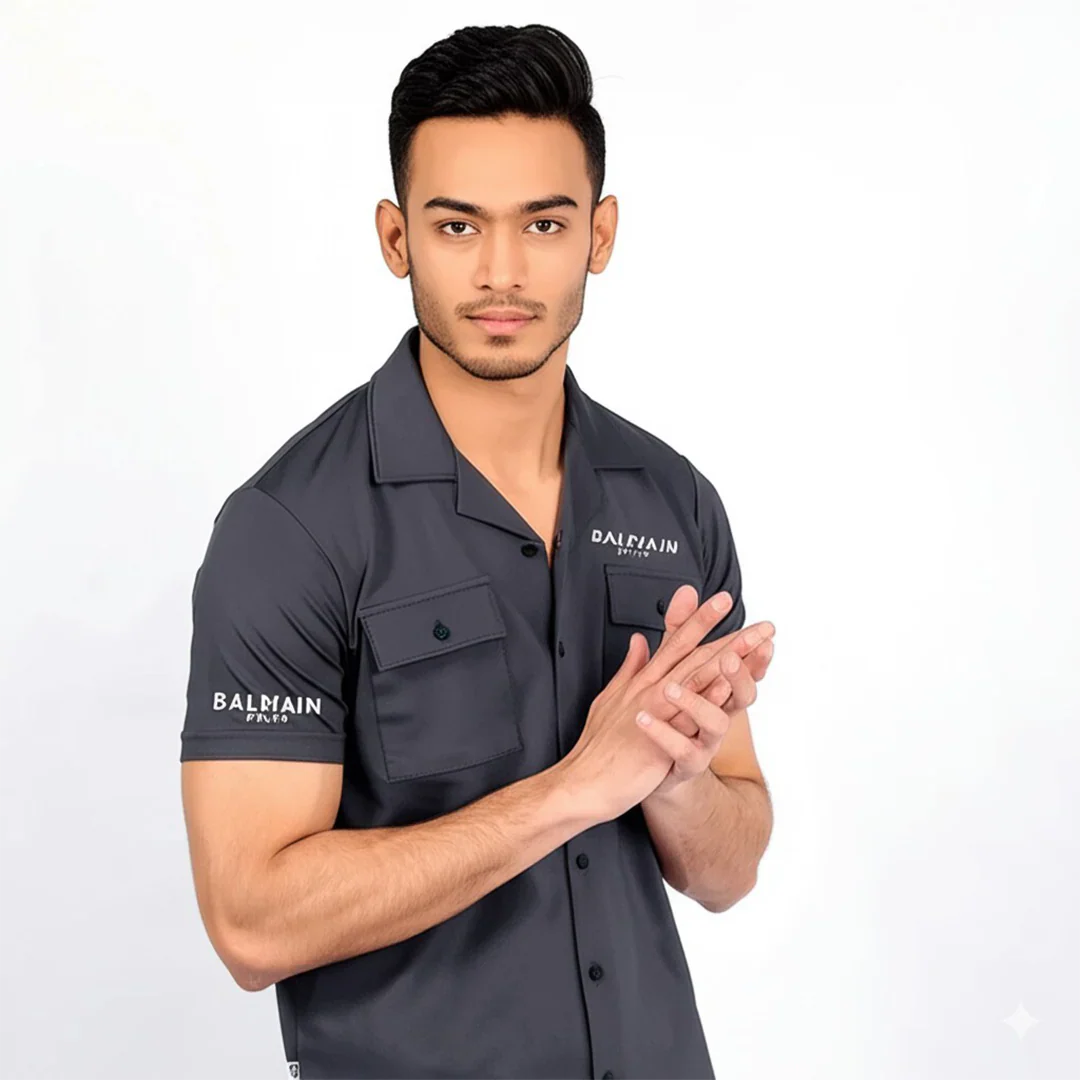 Men's Balmain Track Suits With Front Two Pockets Style