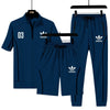 A-D-I-D-A-S TRACKSUIT (NAVY)