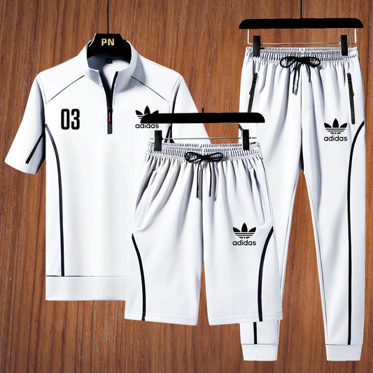 A-D-I-D-A-S TRACKSUIT (WHITE)