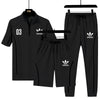 A-D-I-D-A-S TRACKSUIT (BLACK)